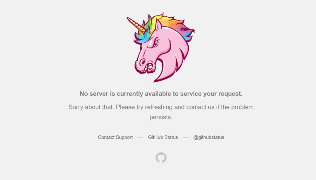 #GitHubDown